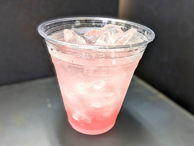 信州産しそとりんご酢ソーダ