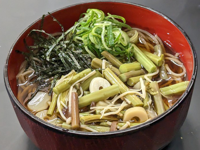 山菜そば