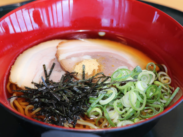 和風ラーメン（柚子粉入り）